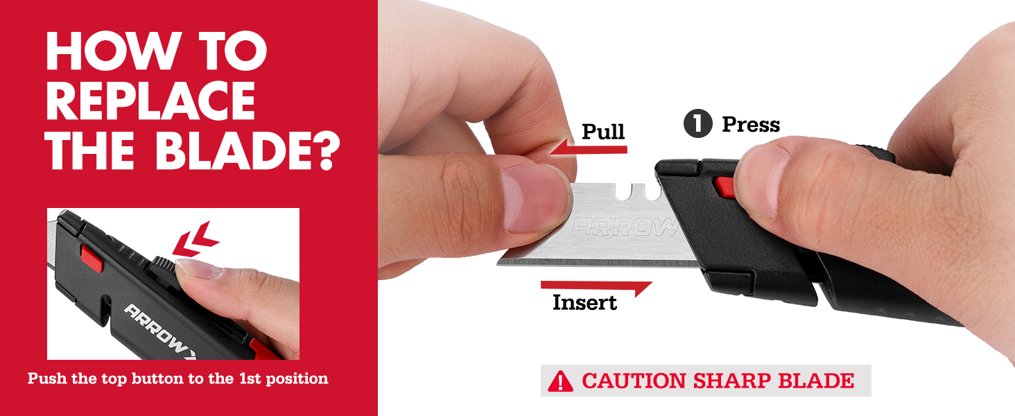 utility knife safety box cutter opener razor blade knife belt pocket knife retractable boxcutter