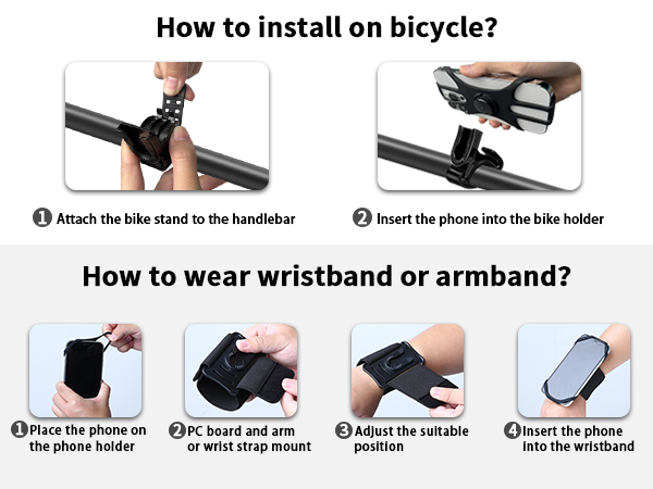 running phone holder armband