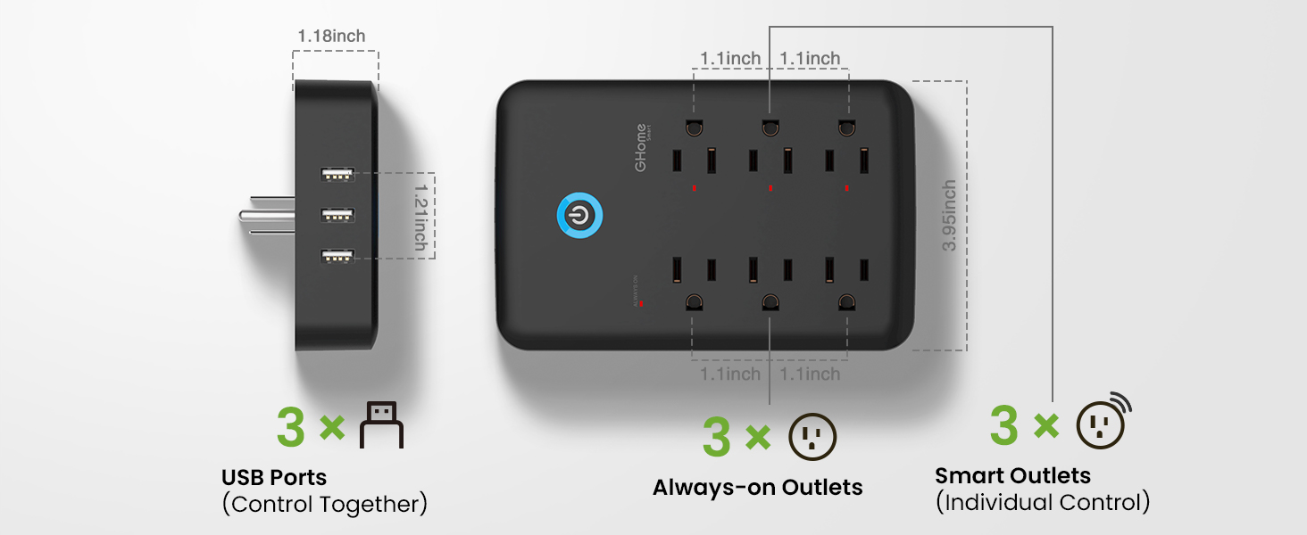 GHome Smart Power Strip