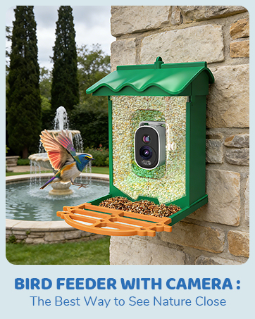 Bird Feeder with Camera : The Best Way to See Nature Close