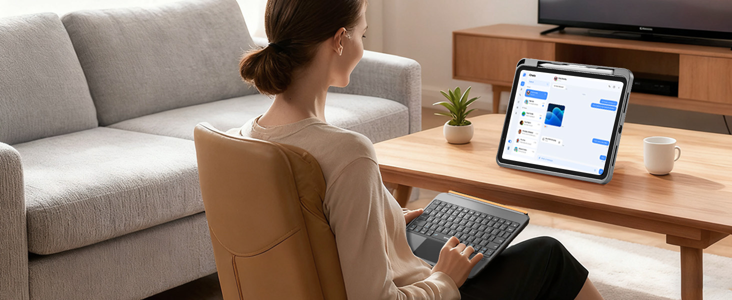 Detachable iPad Keyboard Case Boost Your Productivity On-the-Go