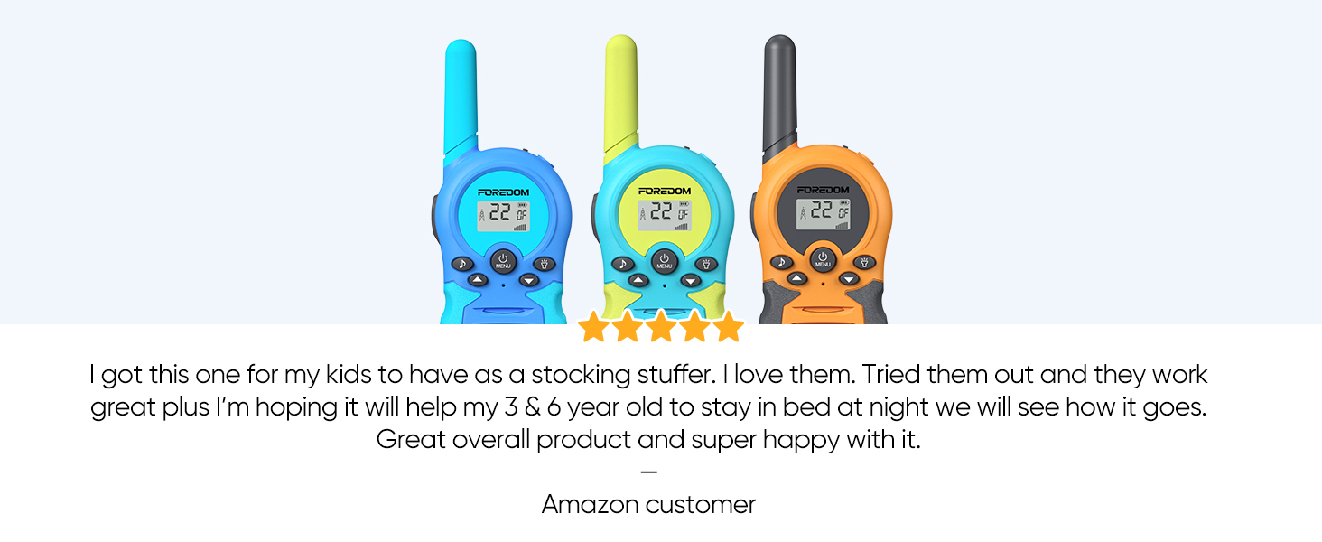 kids walkie talkie 3 pack