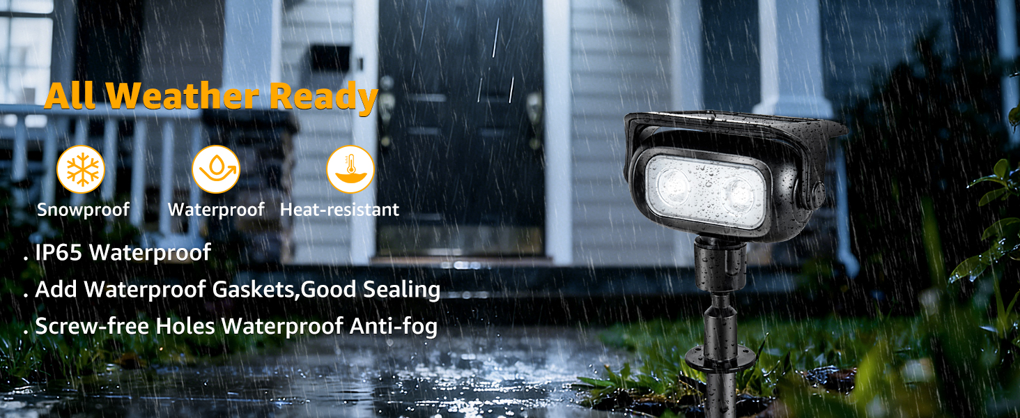 solar lights outdoor waterproof
