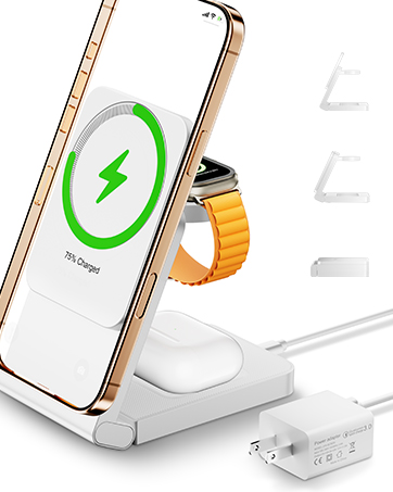 3 in 1 Wireless Charger Station