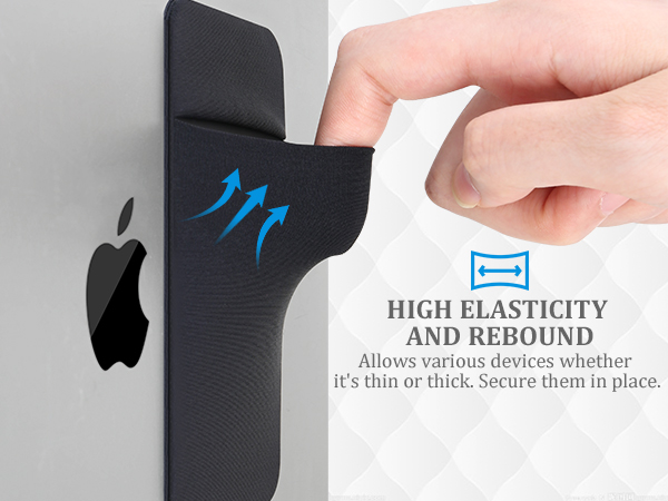 Ssd portable stick on holder