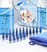Ear Wax Removal Kit, Easy to Operate Manual Ear Irrigation Flushing System for Adults &amp; Kids, Saf...