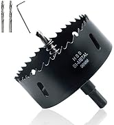 Rannb 90mm/3.5" Hole Saw for Cutting Wood Plywood Laminated PVC Board