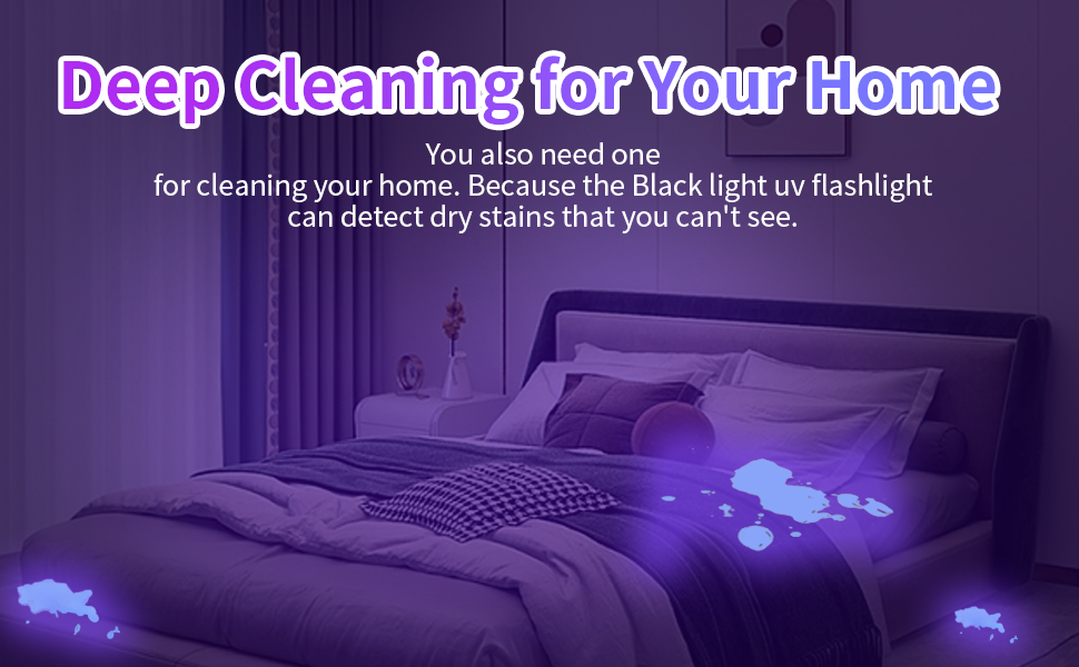 100 led uv flashlight