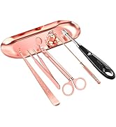 6 in 1 Candle Accessory Set,Candle Wick Trimmer Cutter,Candle Wick Dipper,Candle Wick Snuffer, Re...