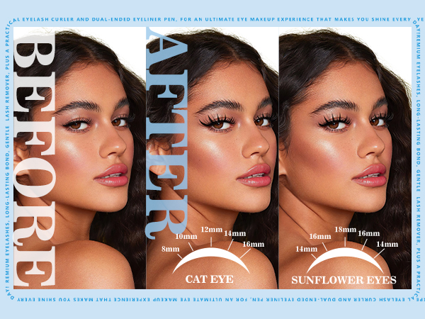 Manga lash clusters kit