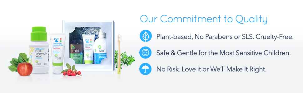 plant-based no parabens sls cruelty free safe gentle for sensitive children