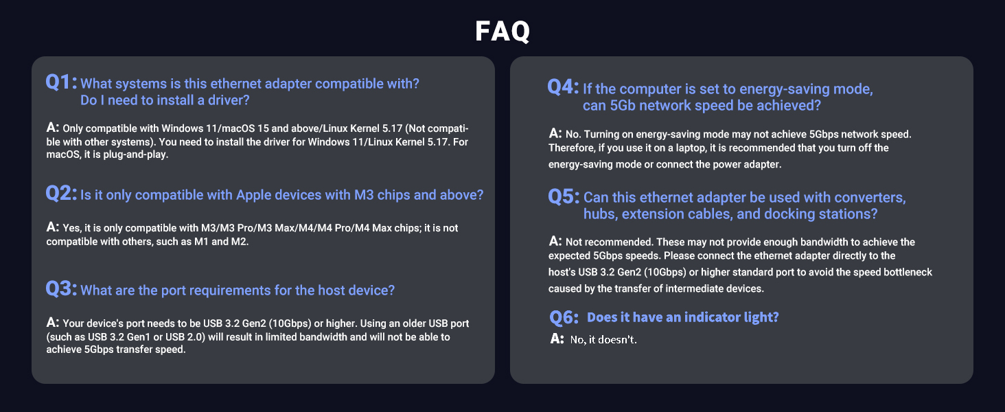 5gb ethernet adapter