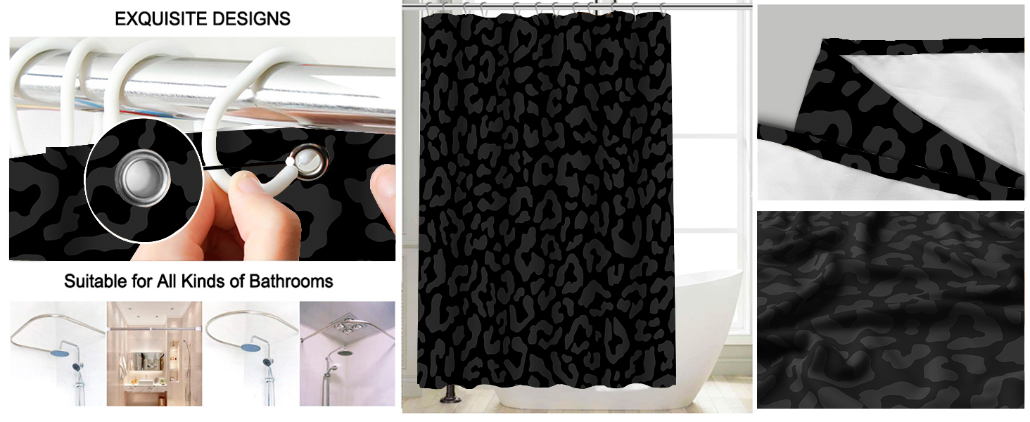 bathroom shower curtain sets