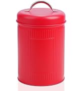 Farmhouse Coffee Canister Storage Container, 42 Oz Vintage Coffee Bean Airtight Jar with Lids, Fo...