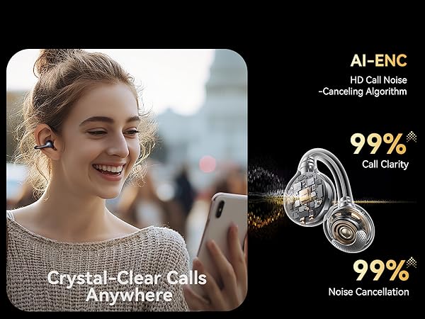 open ear earbuds wireless bluetooth open air earbuds ear clip earbuds