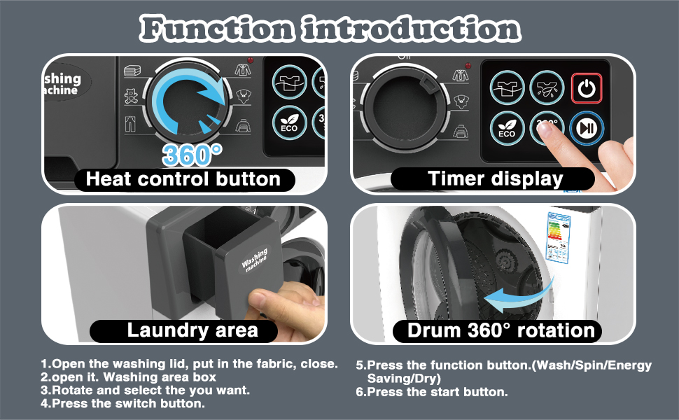 Play Washer and Dryer Playset