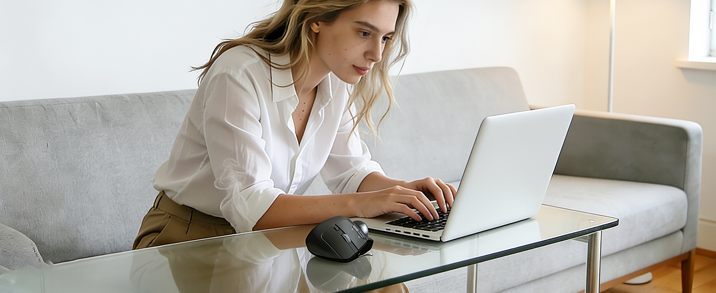making it ideal for small desks, limited spaces, and long daily use