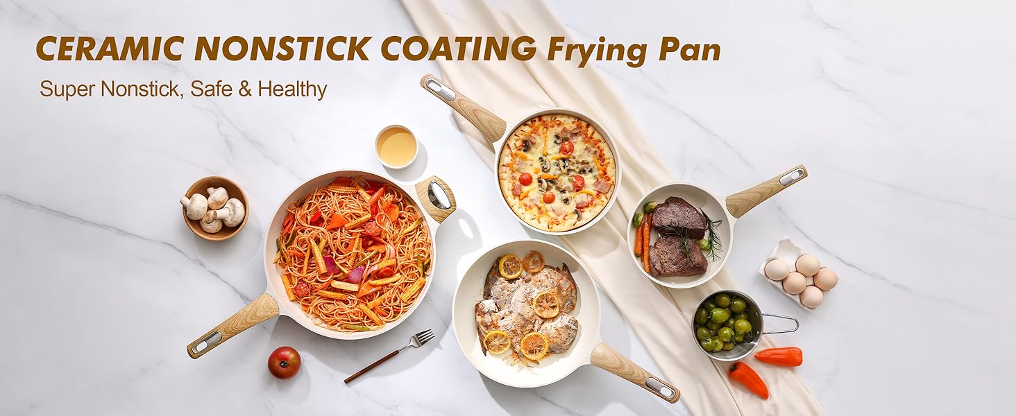 ceramic nonstick frying pan