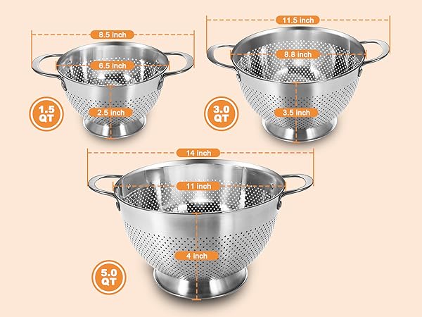 Stainless Steel Colander