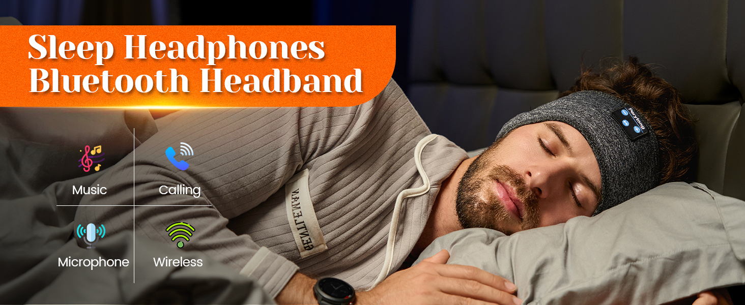 Bluetooth Headband Headphones