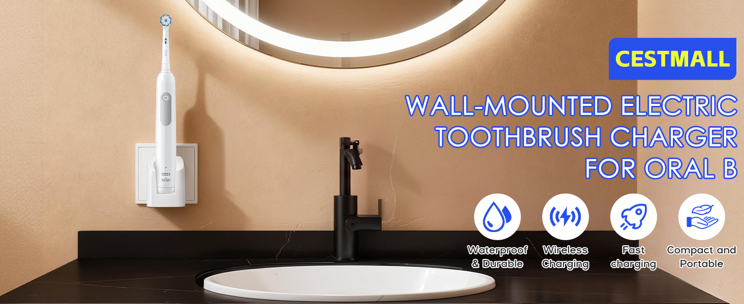 Wall Charger for Oral B Electric Toothbrush