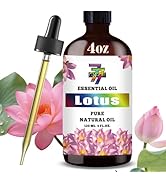 Lotus Essential Oil (4 oz/120 ml) — Lotus Oils for Aromatherapy, diffusers, humidifiers, Home fra...