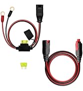Tcctddos GC004 + GC002 X-Connect M6 (1/4in) XL Eyelet Termina Fits For NOCO Battery Charger Acces...