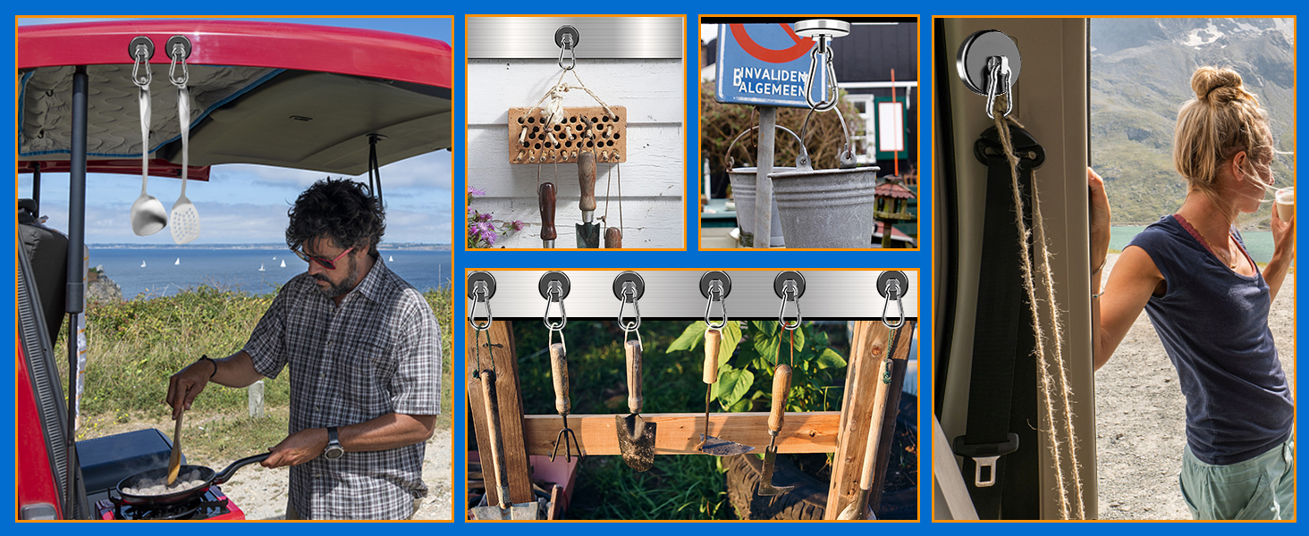 Strong Magnetic hooks for hanging