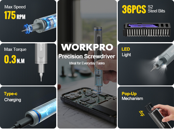 Electric Precision Screwdriver Set