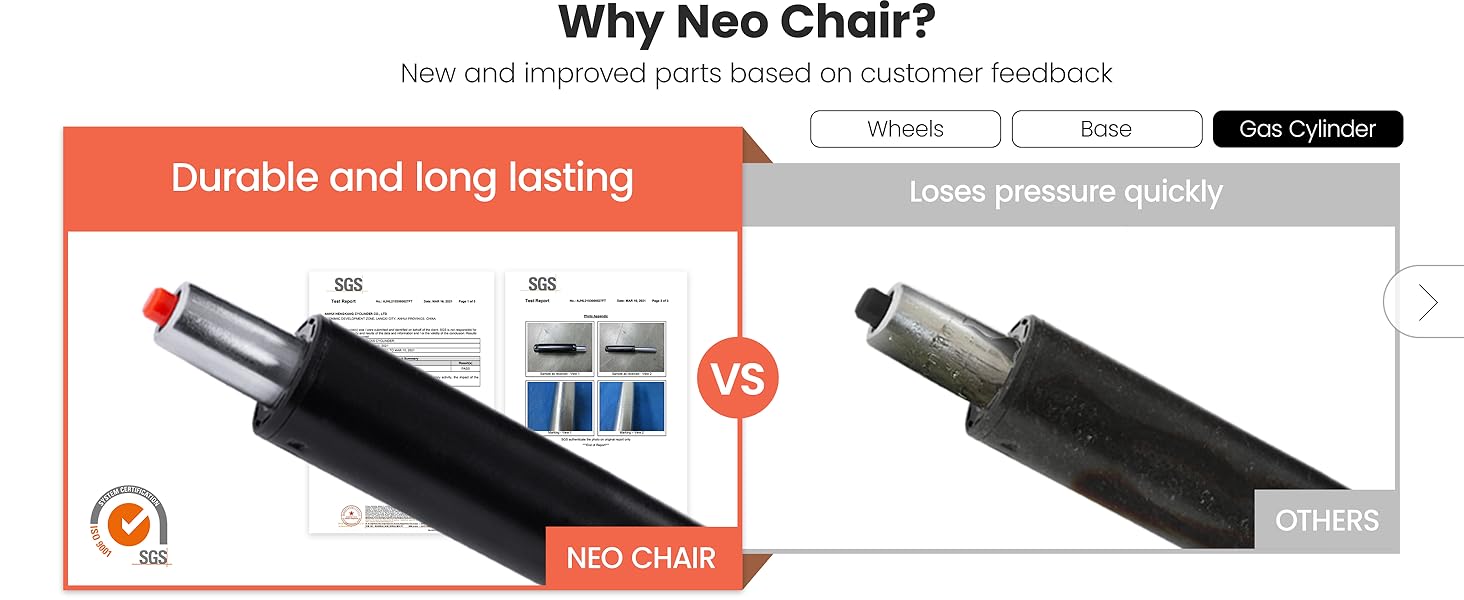 Office chair with sturdy base comfortable 