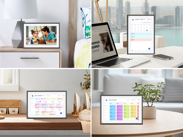 10.1 Inch Digital Calendar Digital Photo Frame Electronic Wall Calendar Chore Chart Wall Planner