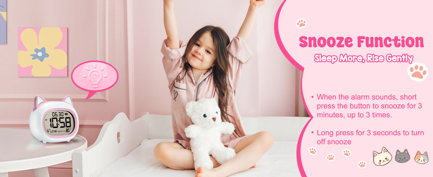 Digital Kids Alarm Clock
