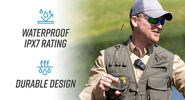 Noxgear 39g Speaker | Fishing Waterproof IPX7 Durable Design