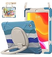 iPad 10.2 Case 9th Generation 2021 / 8th Gen 2020 / 7th Gen 2019,Heavy Sturdy Shockproof Kids Cas...