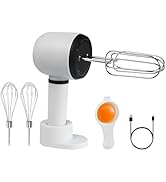 3 Speed Hand Mixer with Flex Edge Beaters | Auto-Scrape Design for Baking, Whipping, Dough | | Ea...