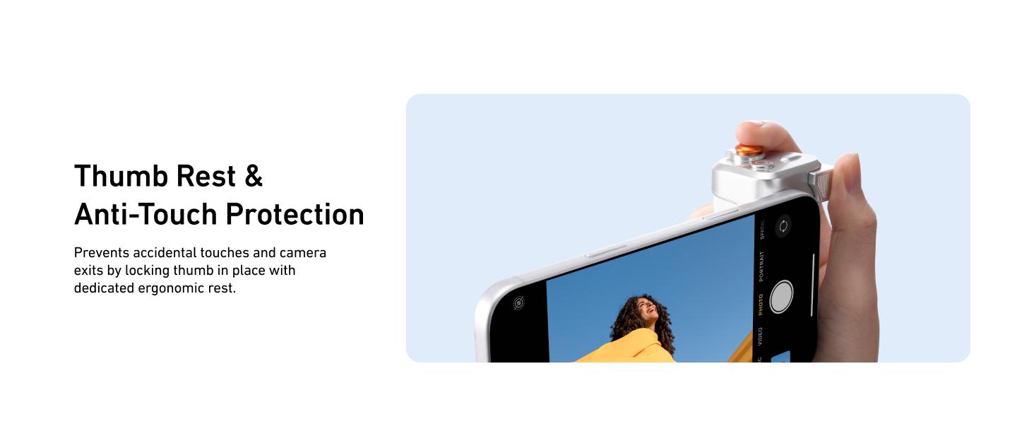 magnetic phone camera grip