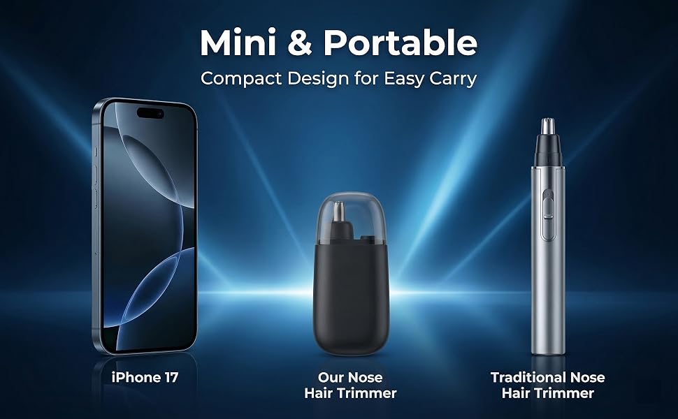 ear and nose hair trimmer for men