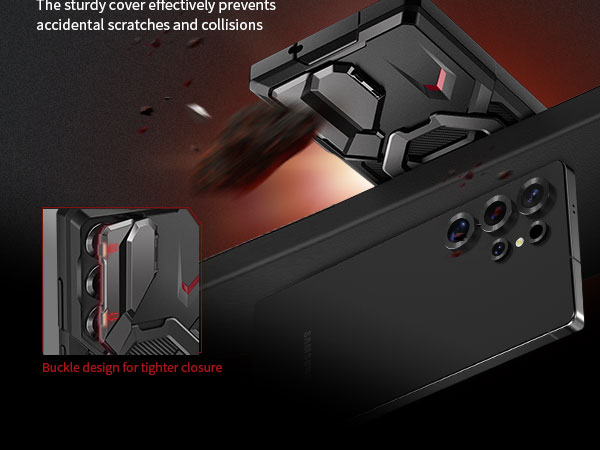 S25 Ultra Case with Ring Stand