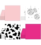 100PCS Western Cowgirl Party Paper Napkins Birthday Decorations Disco Ball Party Napkins Supplies...