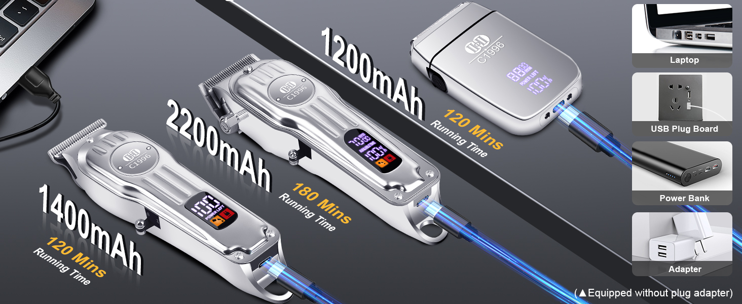 Mens Clippers &amp; Trimmers &amp; Shavers Set