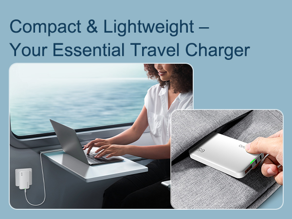 Compact &amp;amp;amp; Lightweight – Your Essential Travel Charger