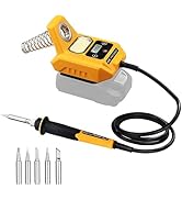FrogBro Battery Soldering Iron Station for Dewalt 20V Max Battery, Adjustable Temperature 212-932...