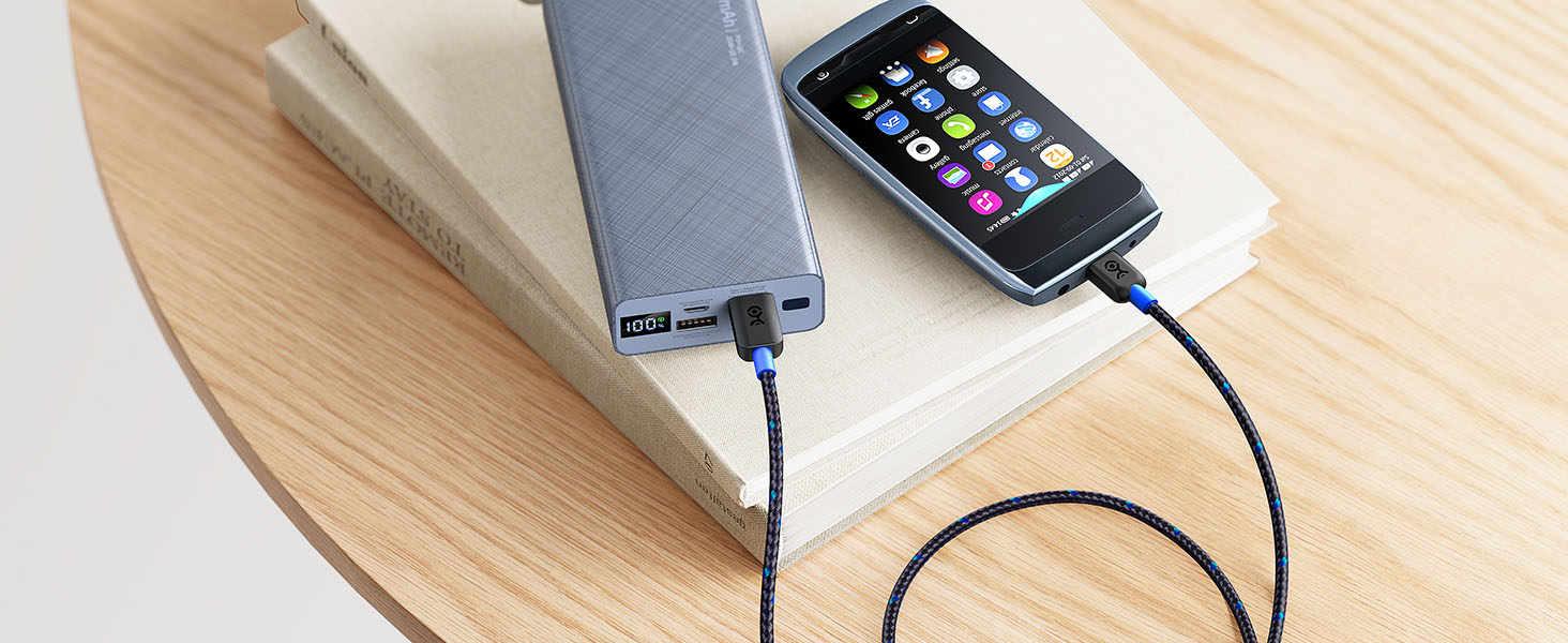 micro usb to usb c cable for connecting legacy devices, game controllers, and wall chargers