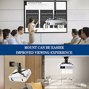 Heavy duty projector mount application