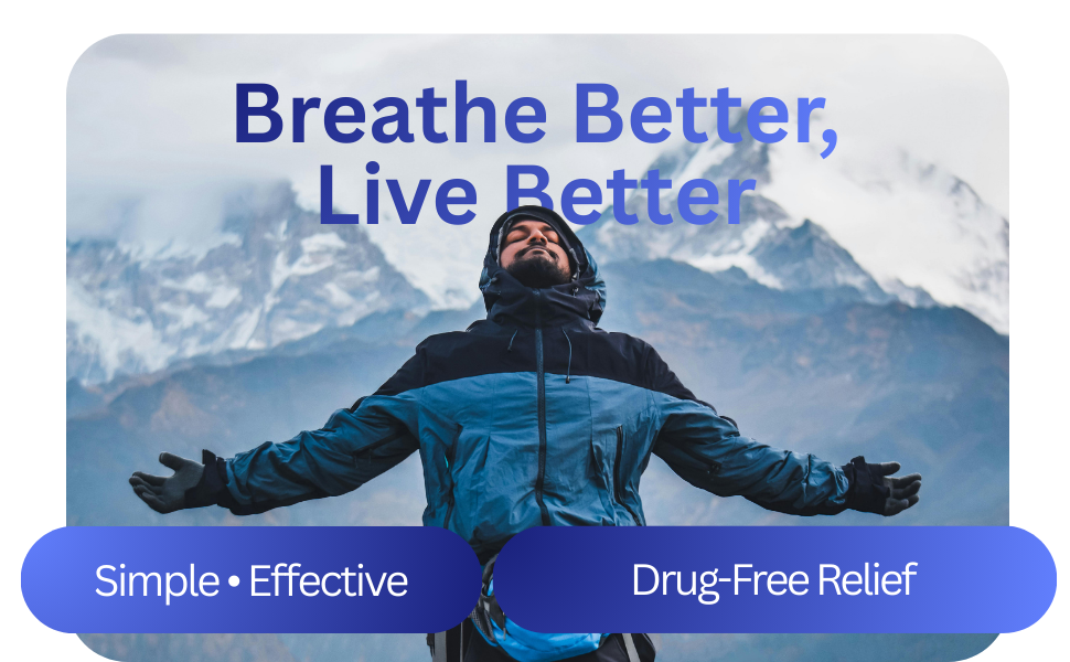 Drug-free, preservative-free. No burning, no stinging.