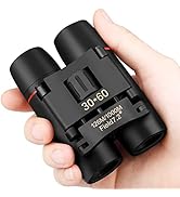 Enzemit 30x60 Zoom Portable Powerful Binoculars, Long Range Telescope, High Power Telescope Water...