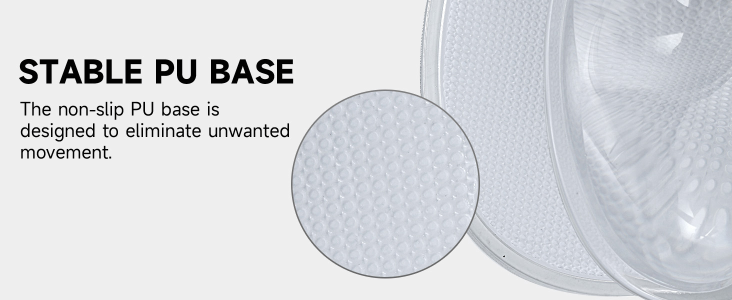 non slip PU base mouse pad