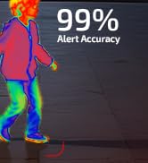 4K/8.0 Megapixel &amp; 130° Ultra Wide-Angle 2-Way Audio PoE Outdoor Home Security Camera System Wire...