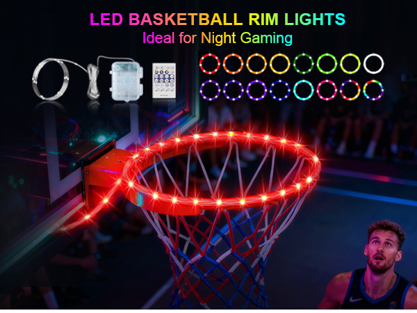 LED Basketball Hoop Lights