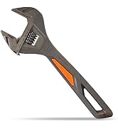 Vanquish 10 Inch Length Adjustable Wrench with 1-1/2 Inch Wide-open Jaw Capacity (3175)